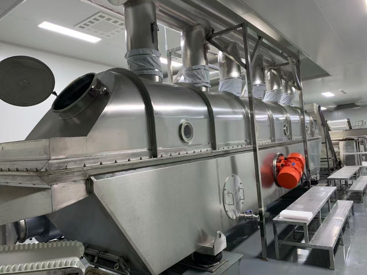 转让二手流化床干燥机 一套宽度0.9米X7.5米食-2