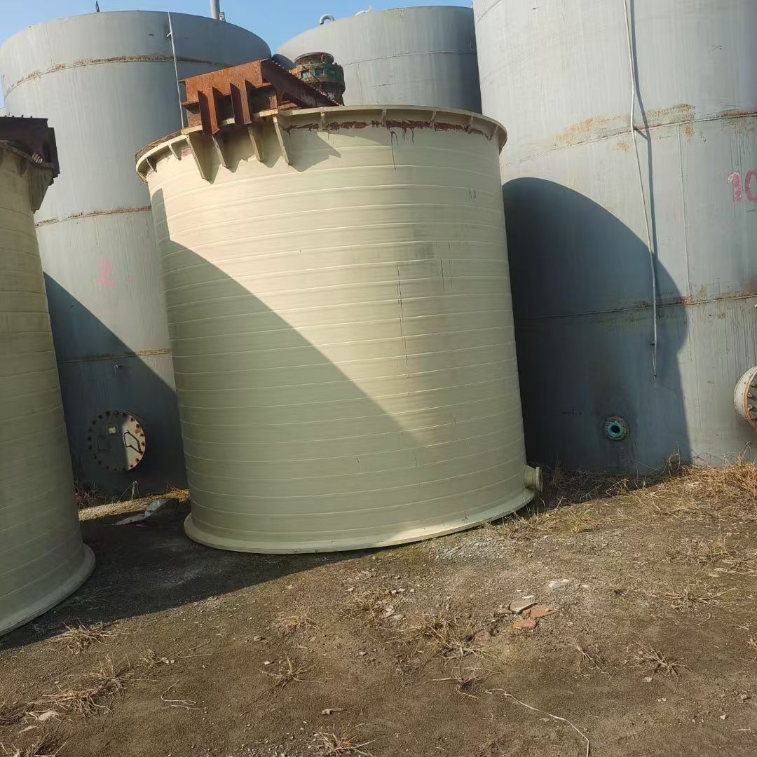 转让二手塑料搅拌罐 四台容积20立方材质PPH立式-1