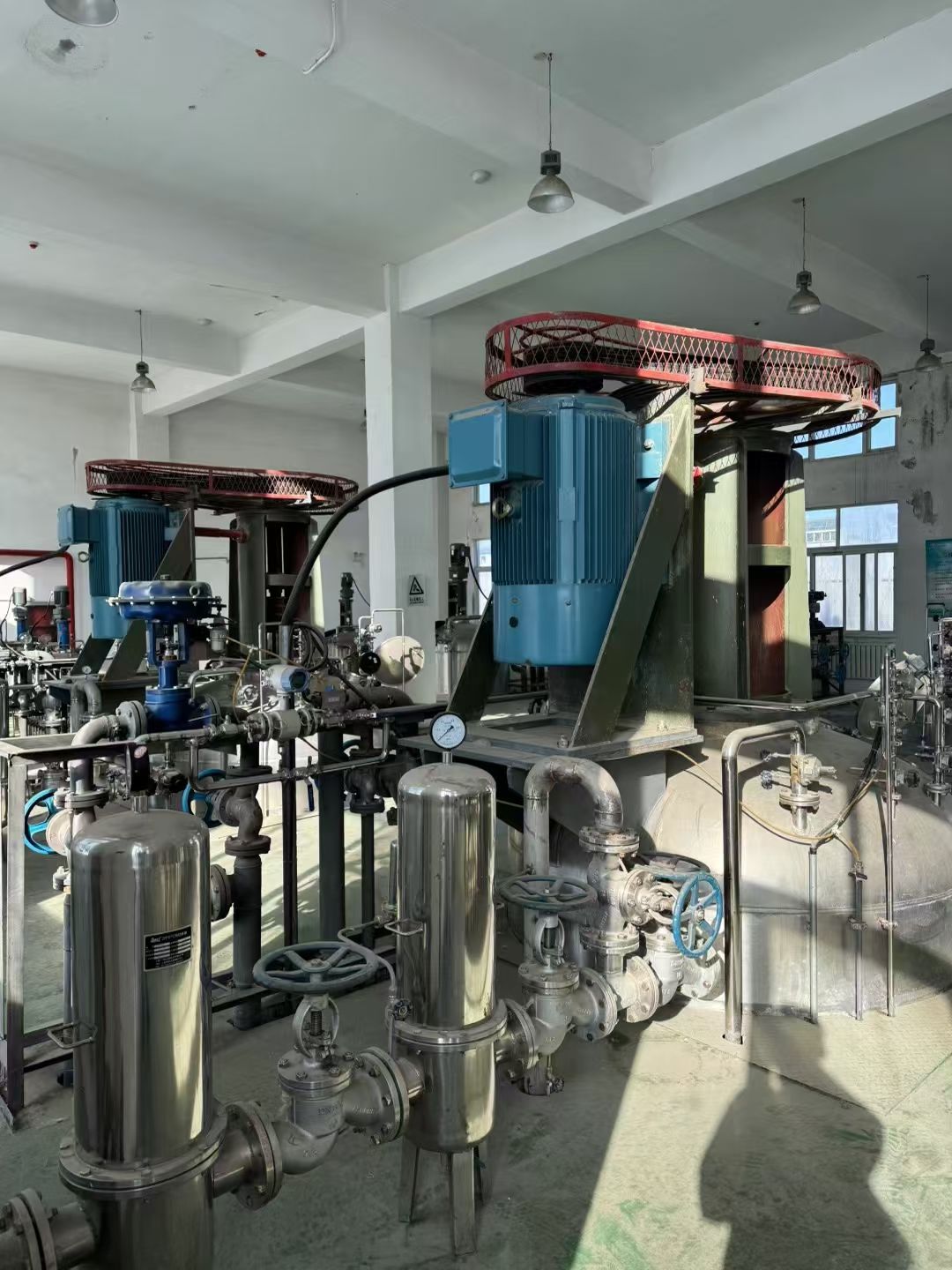 转让二手生物发酵罐 四台容积30立方全不锈钢搅拌生-2