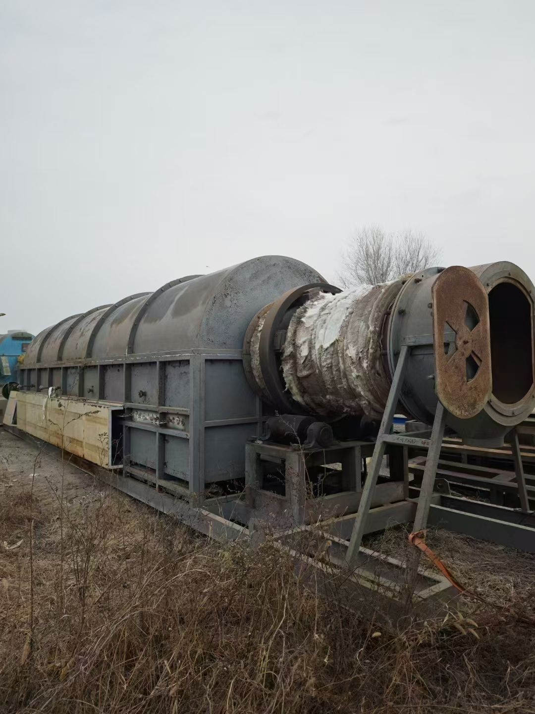 转让二手电加热回转窑 一套0.8米X10米材质31-2