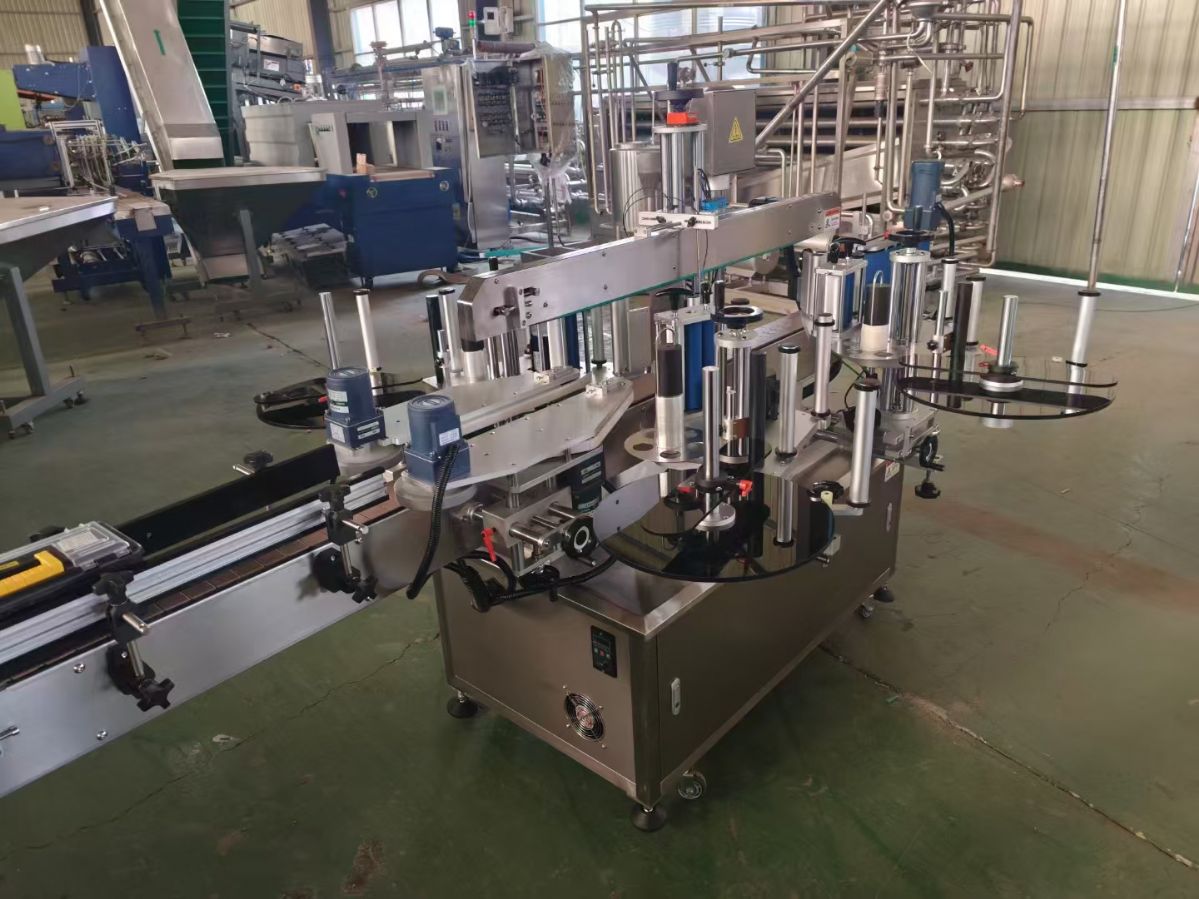 转让二手三面贴标机 一台不干胶多功能全自动三面贴标-2