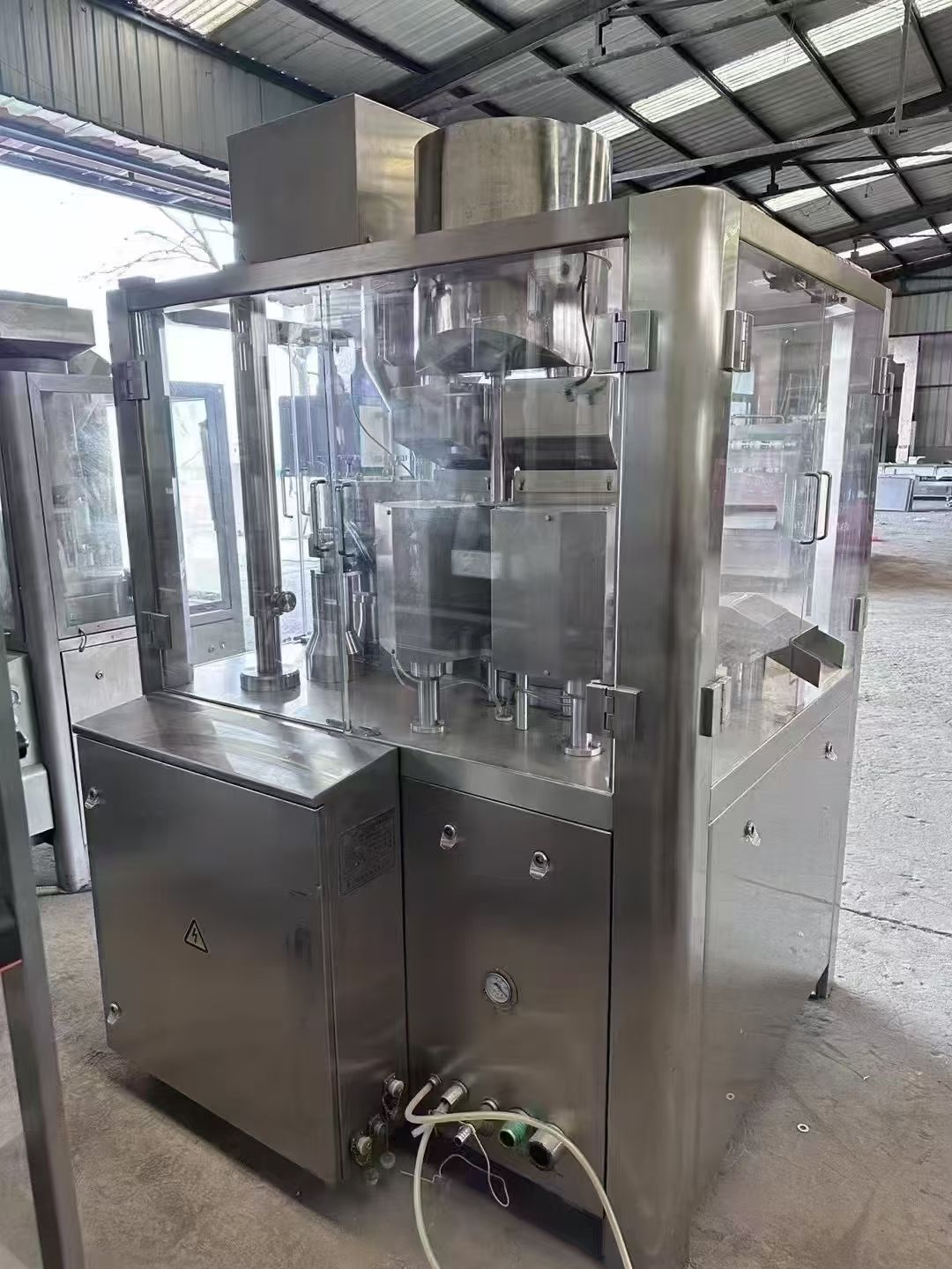 转让二手胶囊填充机 一台浙江富昌产3800型软胶囊-2