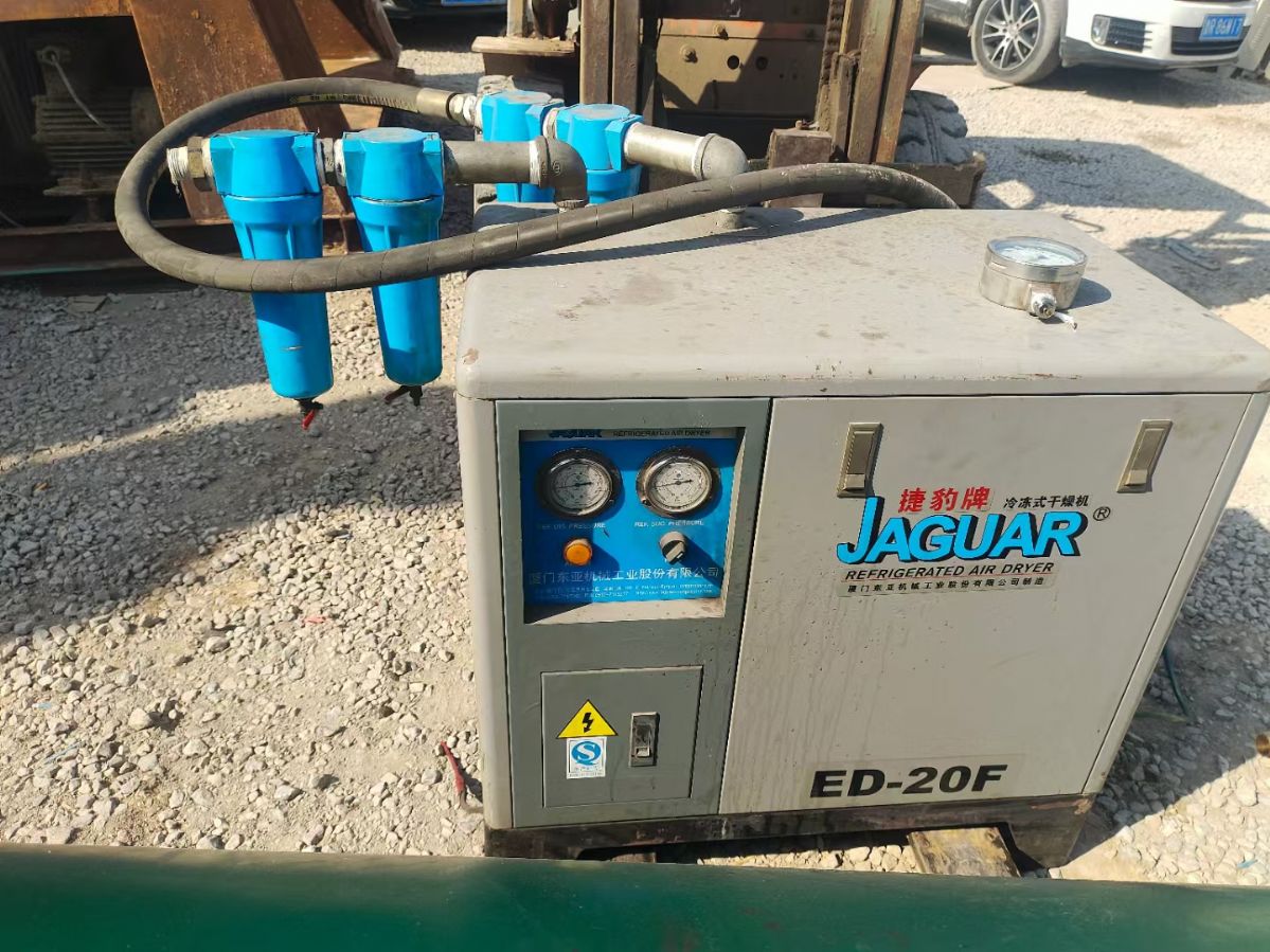 转让二手螺杆空压机 一台功率15千瓦捷豹产永磁变频-2