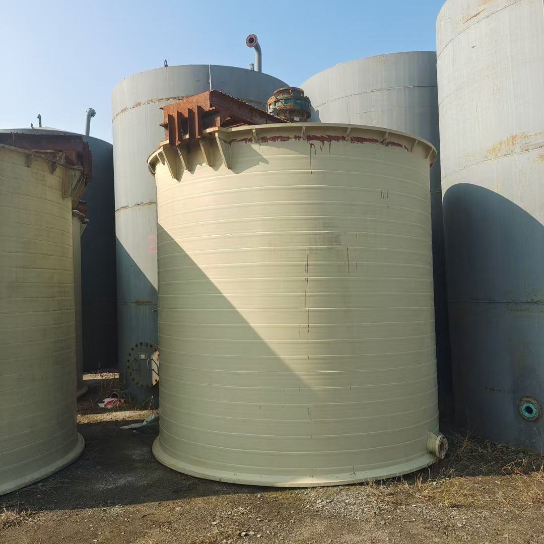 转让二手PPH搅拌罐 三台容积20立方PPH立式搅-1