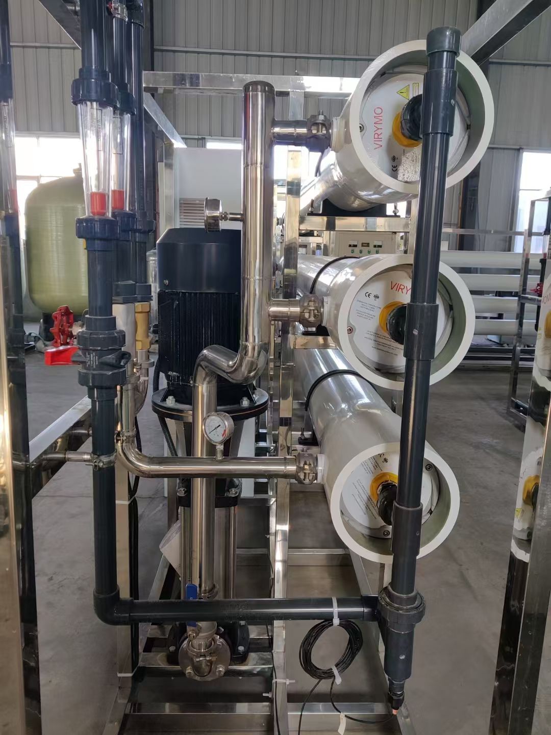 转让二手单机水处理 一台处理量9吨单机反渗透水处理-2