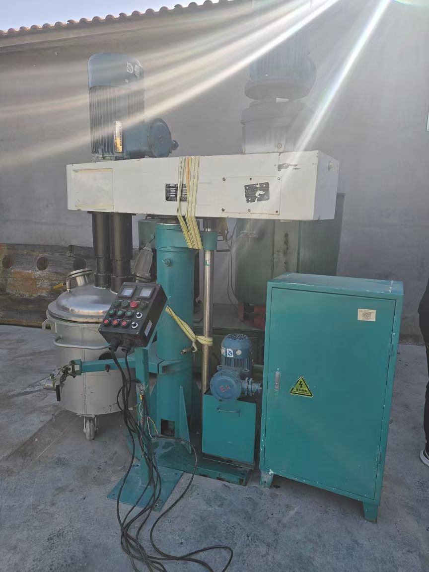 转让二手双轴分散机 一台功率15千瓦双变频双轴分散-2