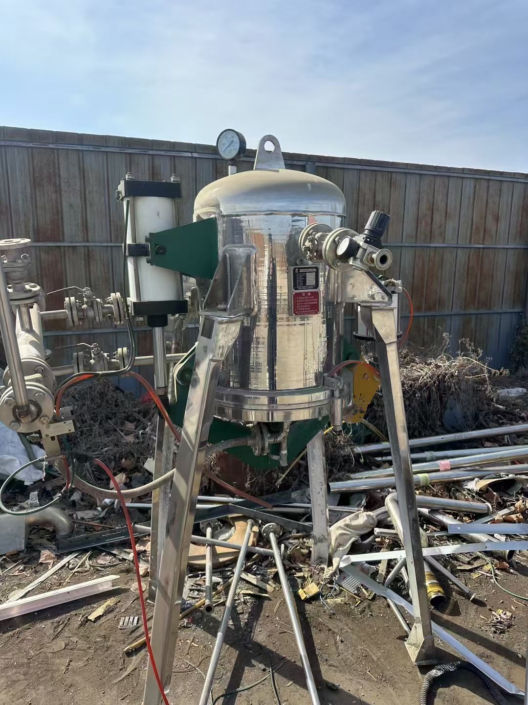 转让二手微孔过滤机 8台1.5平方微孔精密过滤机-1