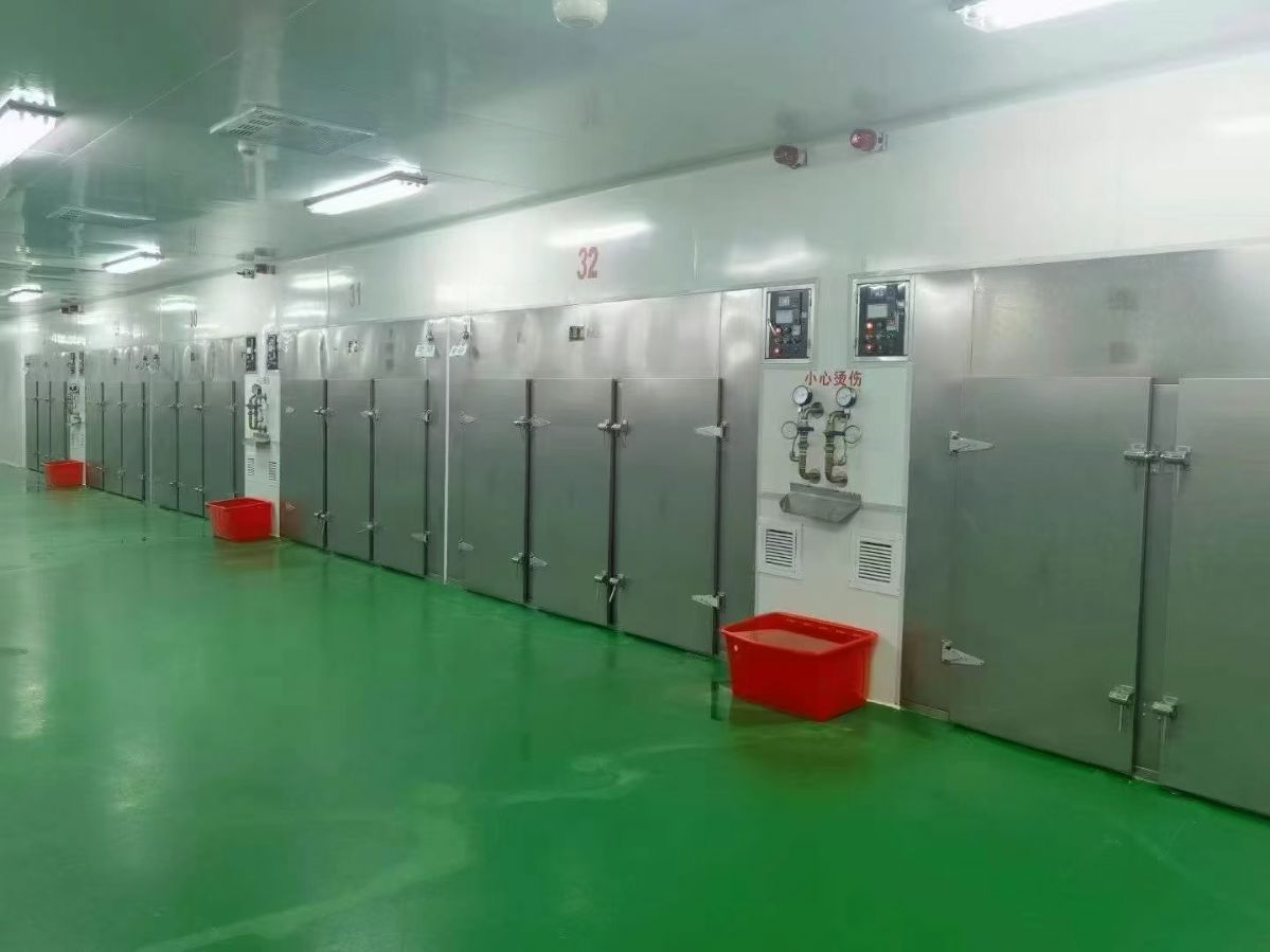 转让二手热风烘箱 10台四门八车192盘电气两用热-1