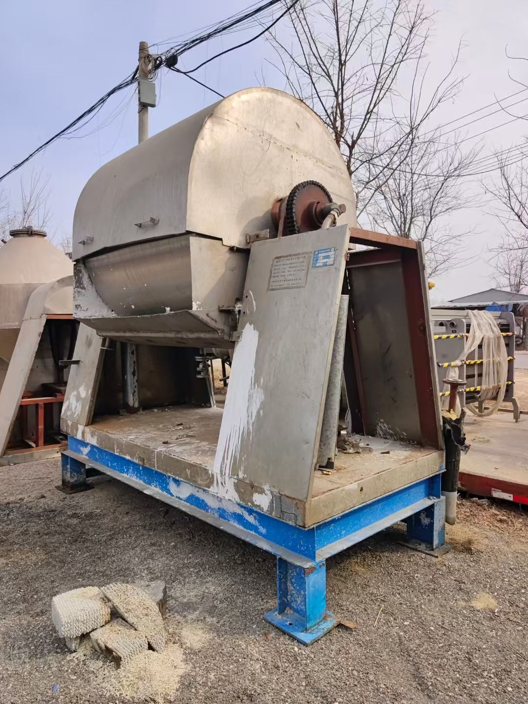 转让二手转股切片机 一台TGP-1500型筒式转股-2