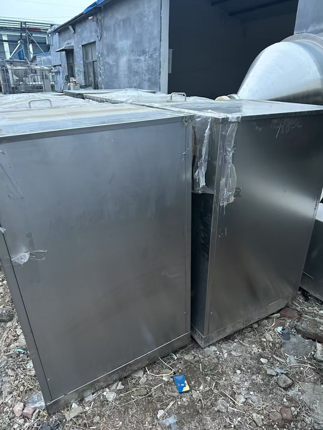 转让二手槽型混合机 两台容积600L全不锈钢卧式槽-1