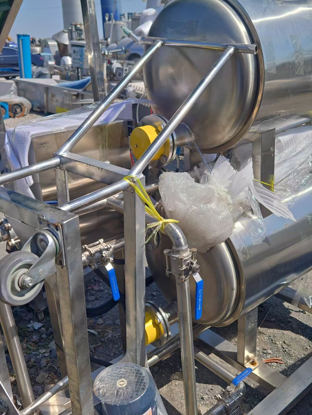 转让二手双层杀菌锅 一台容积0.19立方电加热双层-1