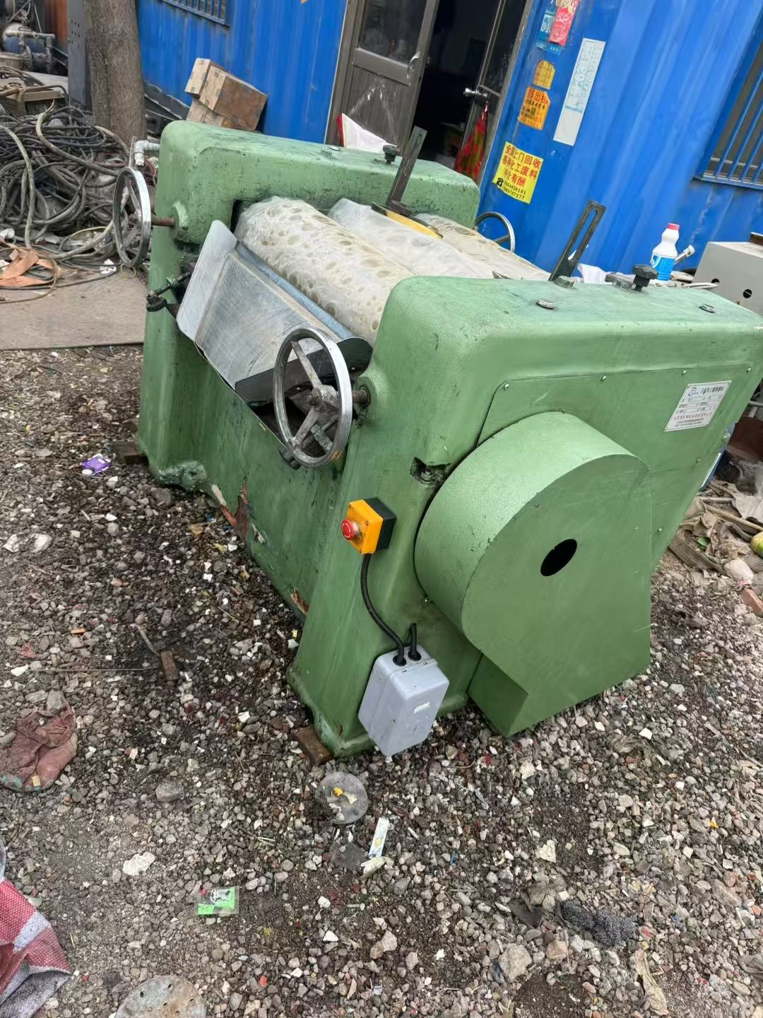 转让二手三辊研磨机 一台江阴东鹏产260型三辊研磨-2