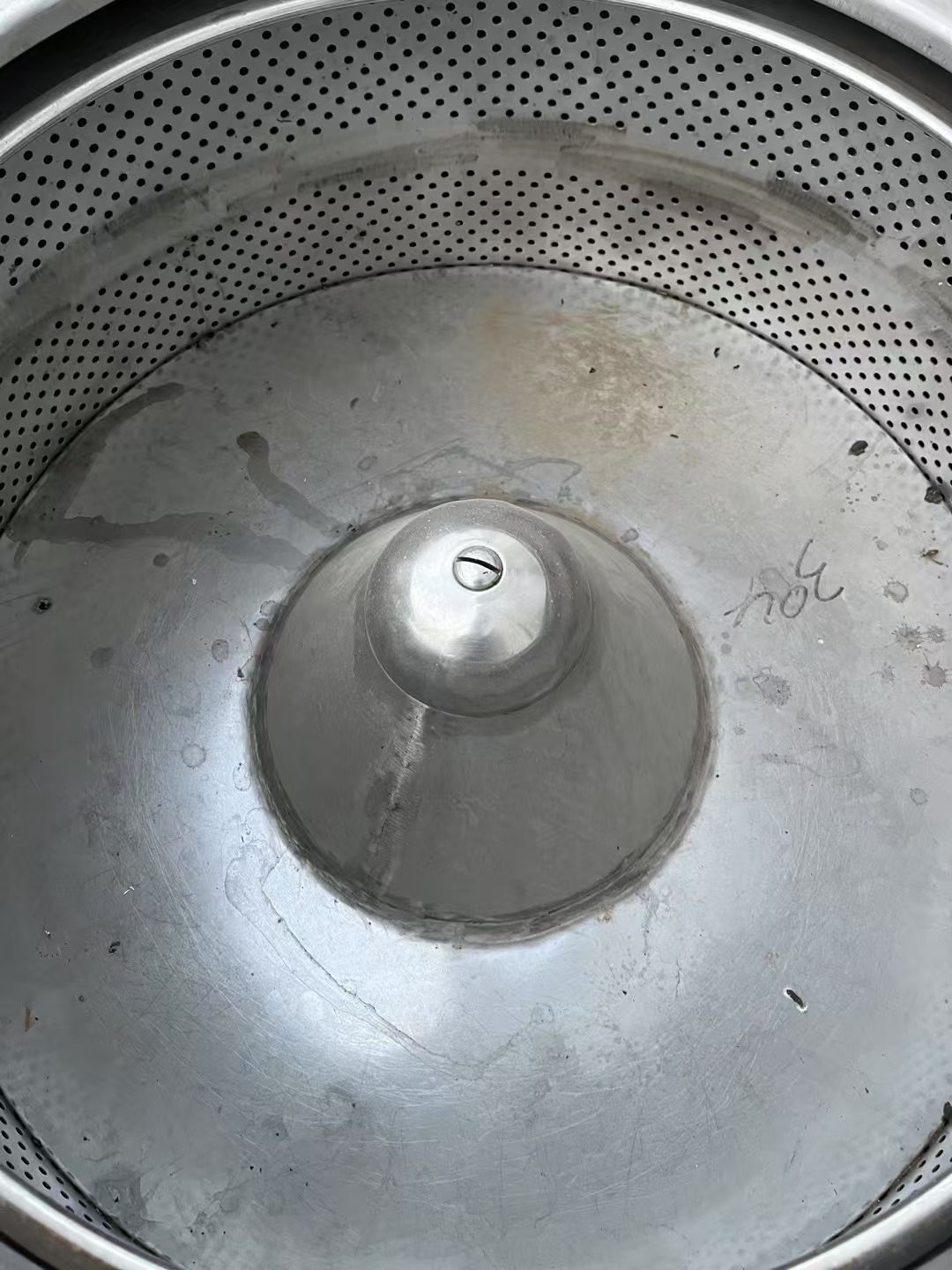 转让二手三足离心机 一台直径80型食品级脱水三足离-2