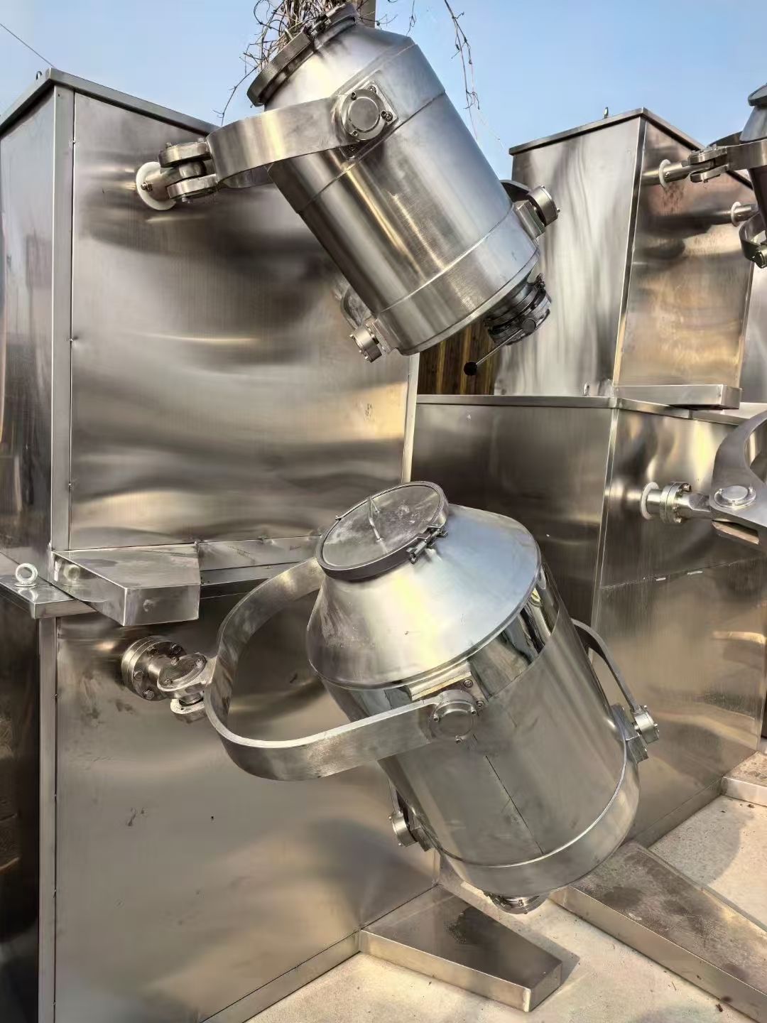 转让二手三维混合机 容积50升-100升变频调速三-1