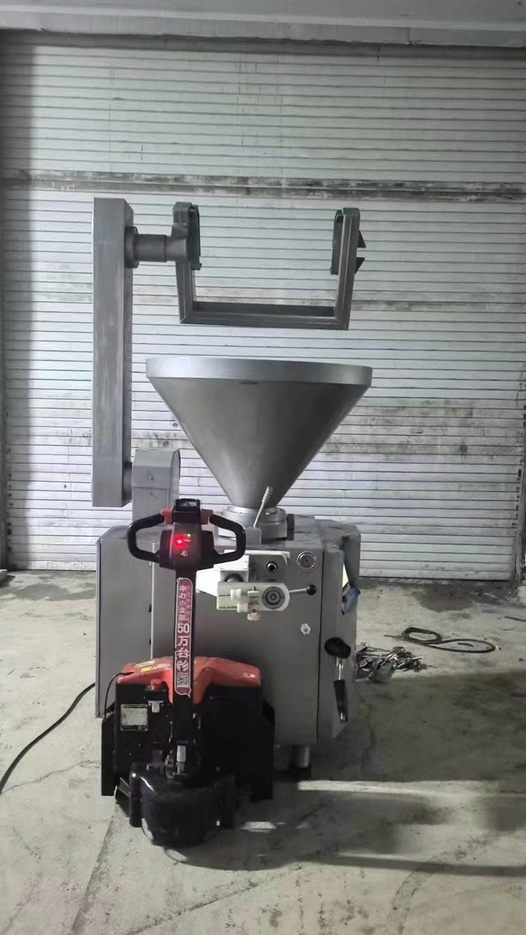 转让二手真空灌肠机 一台河北晓进产3500型定量真-1