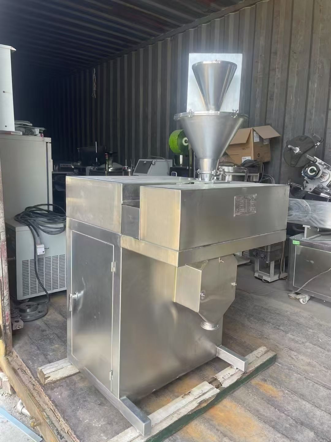 转让二手干法制粒机 一台GK-40型全自动干法制粒-2