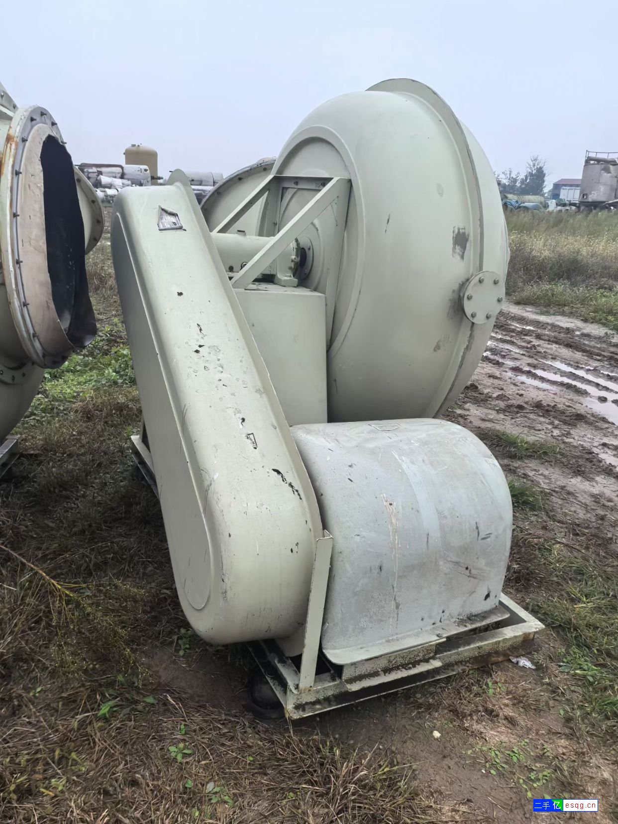 转让9成新二手30千瓦玻璃钢风机两台-3