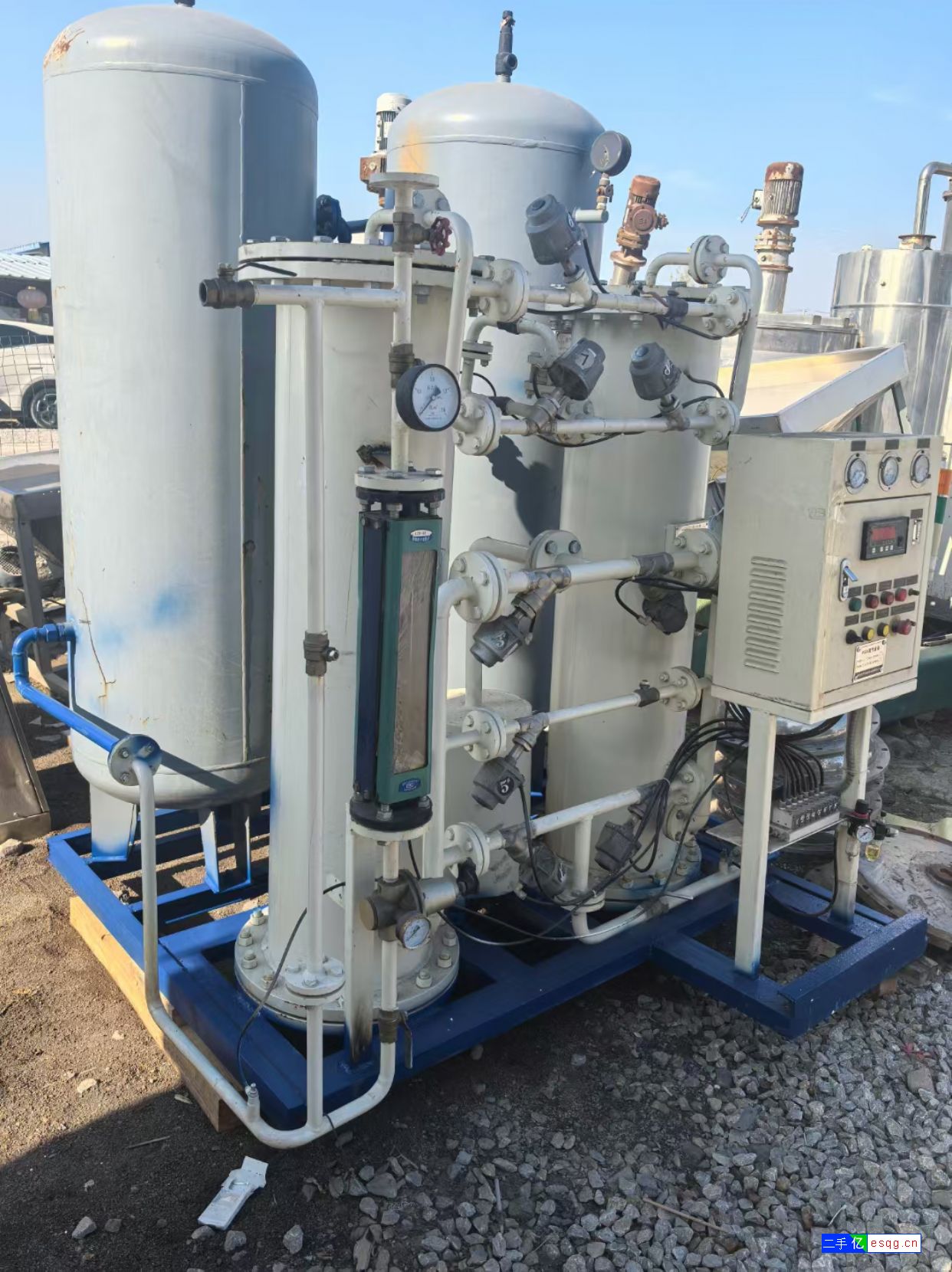 转让二手制氮机 一套40立方纯度99.99空气分离-1