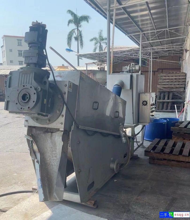 出售二手压滤机二手污泥脱水机-1