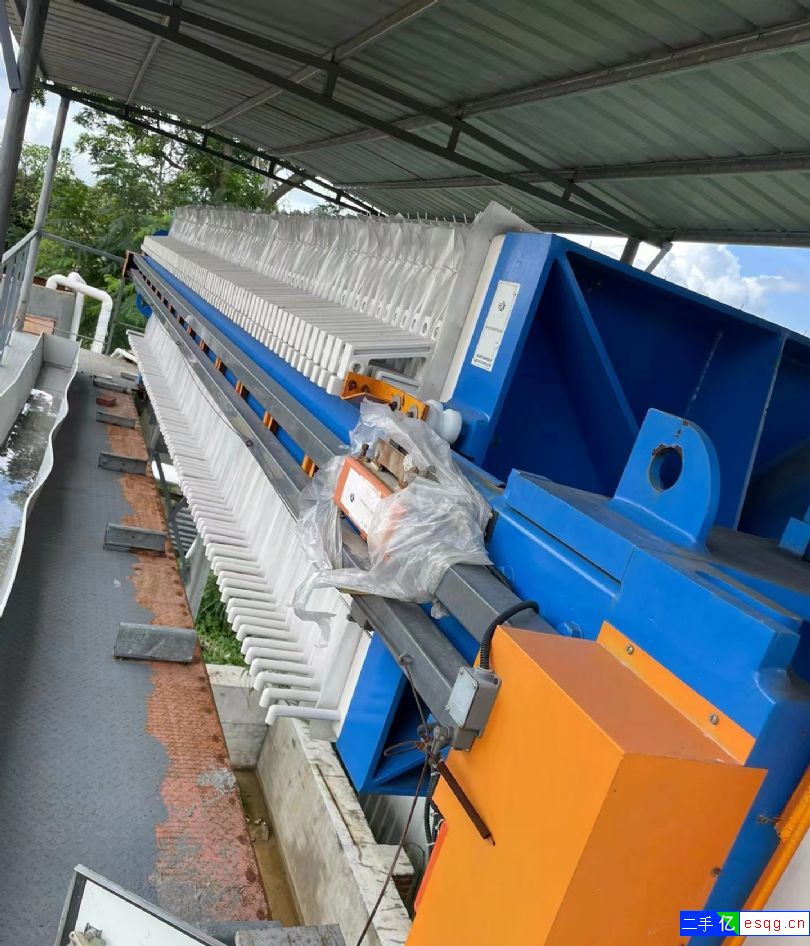 转让二手蝶式污泥脱水机-2