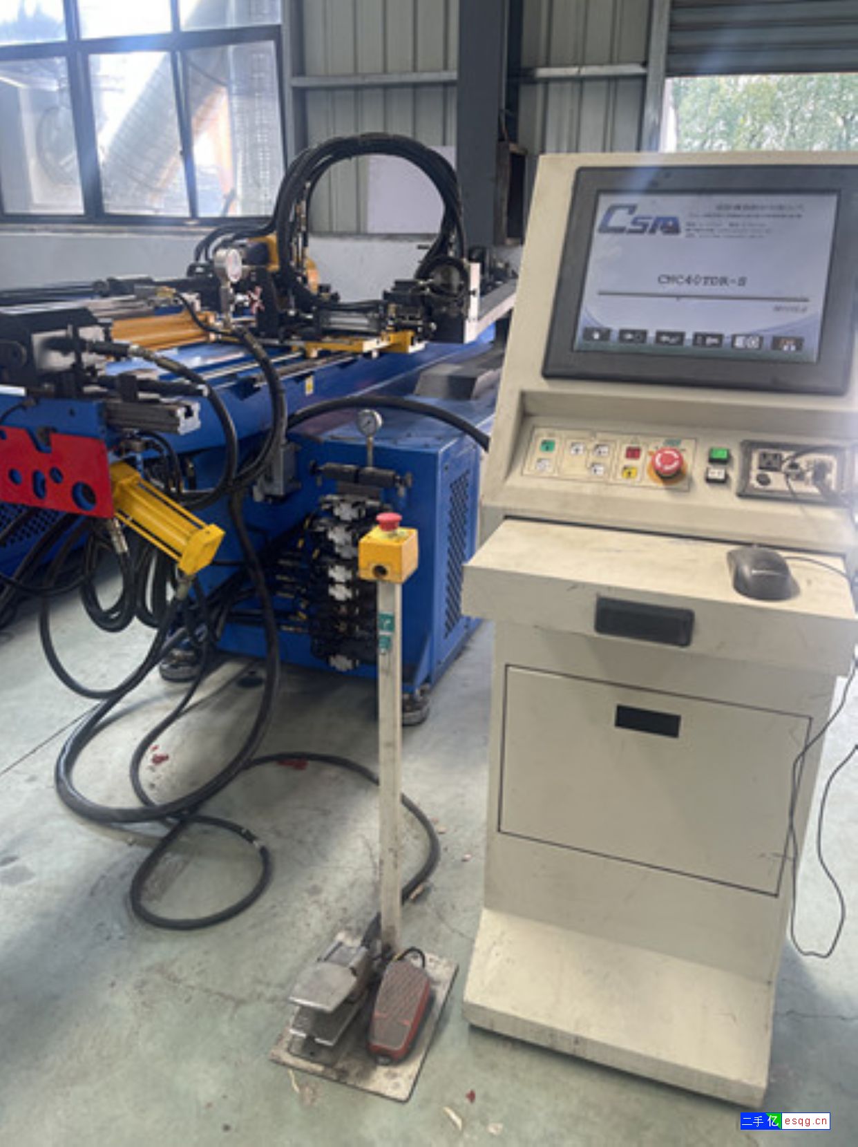 二手台湾乔升品牌数控弯管机-2