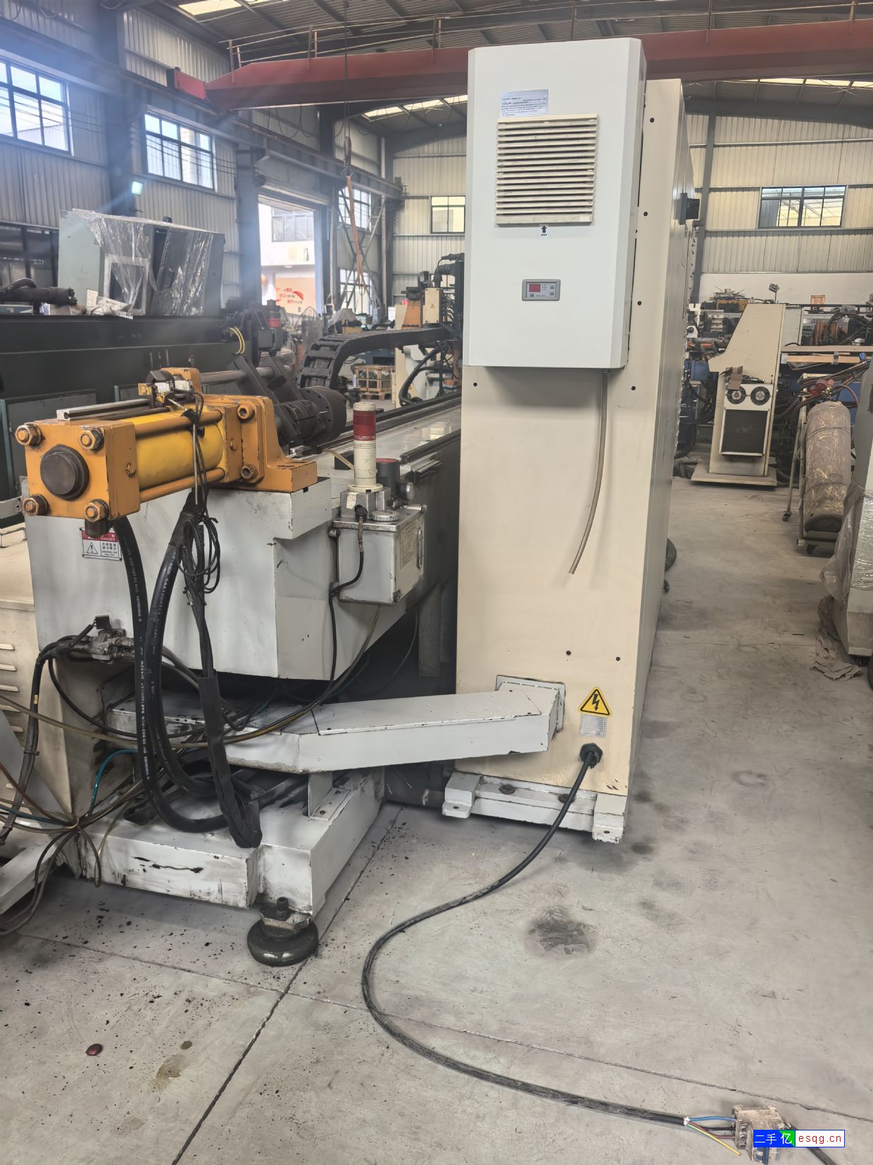 出售台湾颖霖原装进口的80六轴数控弯管机-2