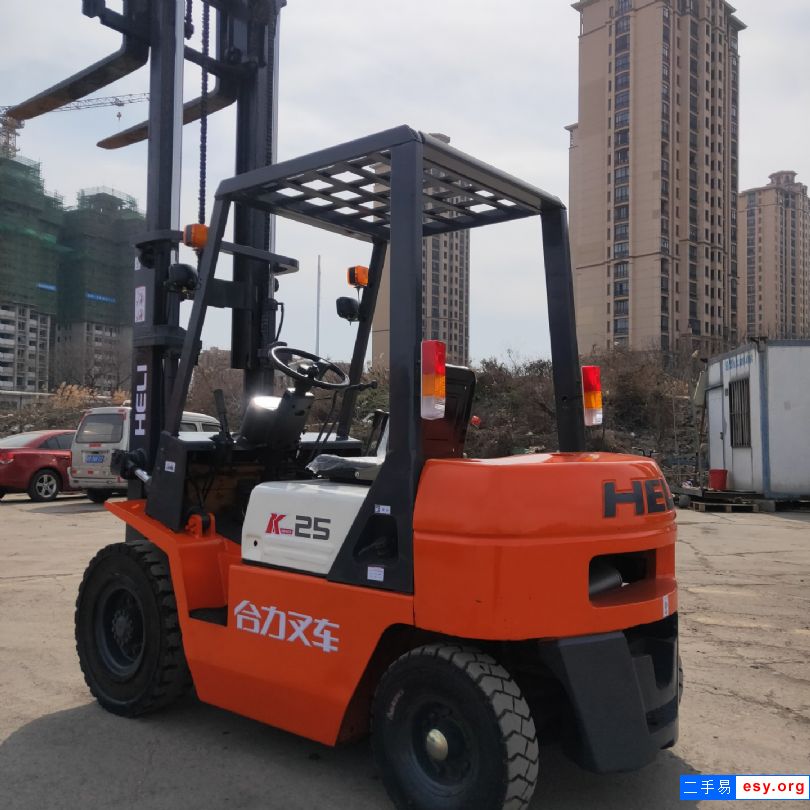 广东转让一台99成新二手合力叉车-2