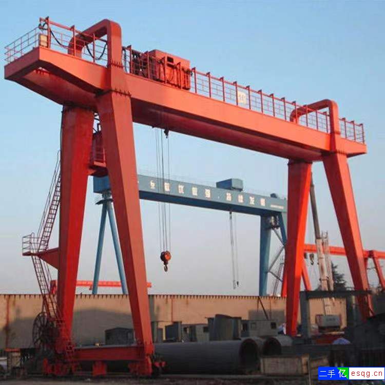 出售20吨25吨32吨欧式双梁起重机 二手3吨5吨-2
