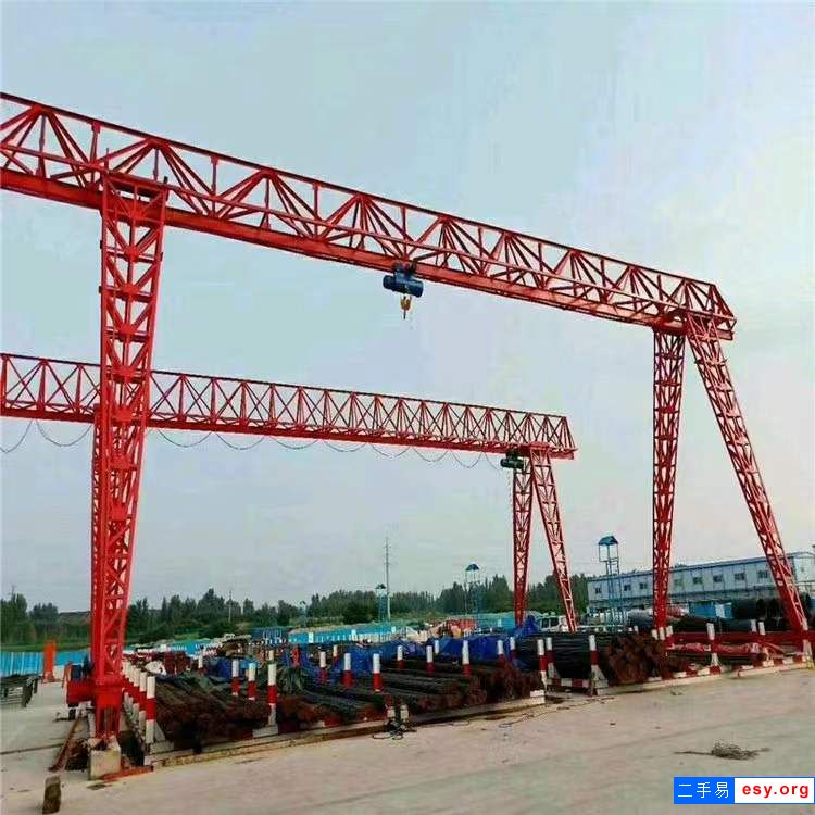 出售1吨2吨电动遥控花架龙门5吨10吨双梁行吊 电-2