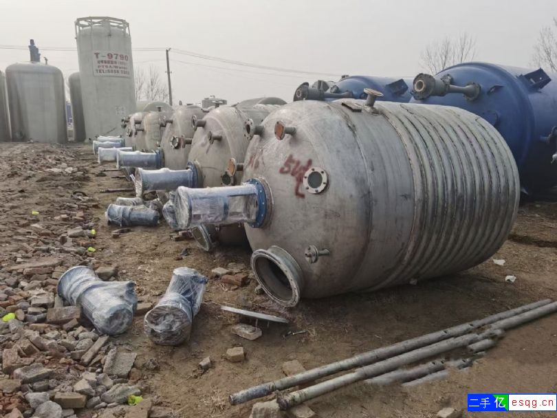 转让二手不锈钢反应釜-1