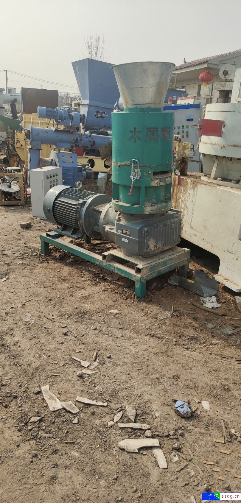 转让二手生物质颗粒机-1