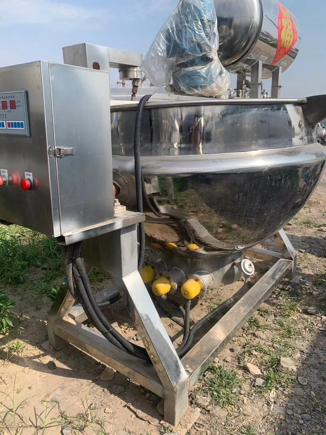 出售二手夹层锅 不锈钢夹层锅 各种加热型号齐全-2