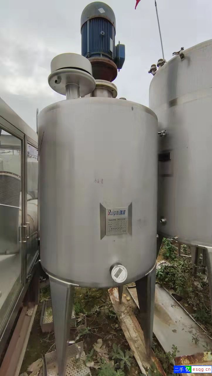 瑞派GHR-1型1000L单层高剪切乳化罐-1