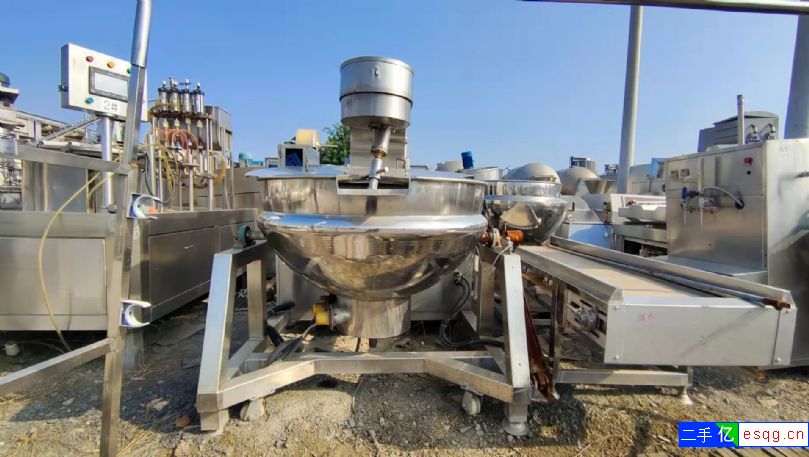 400L 电加热带刮壁式行星搅拌夹层锅-1