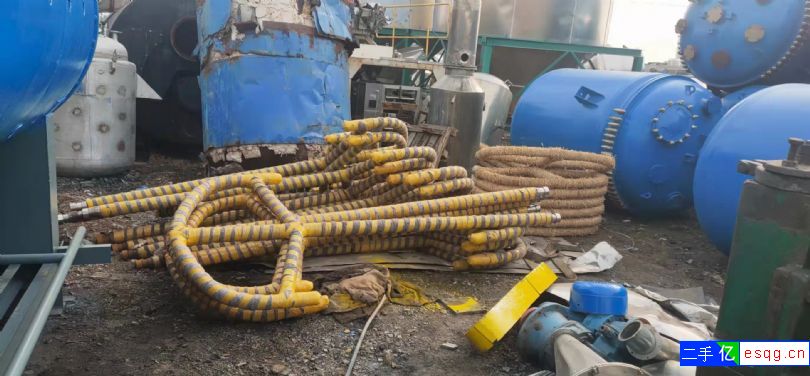 转让全新5000L搪瓷反应釜，配7.5kw防爆电机-1