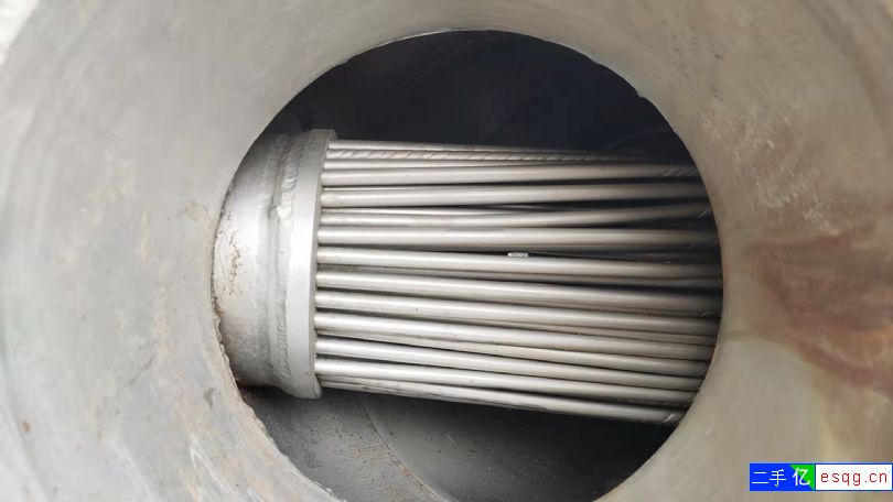 转让12平方不锈钢螺旋缠绕换热器-2