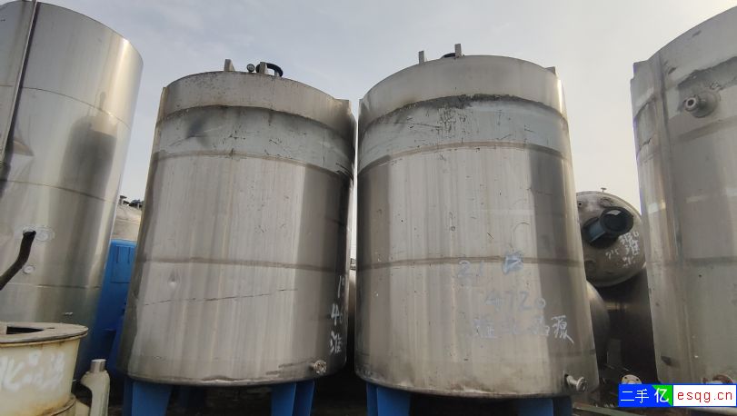 转让20立方不锈钢搅拌罐(有夹套)-2