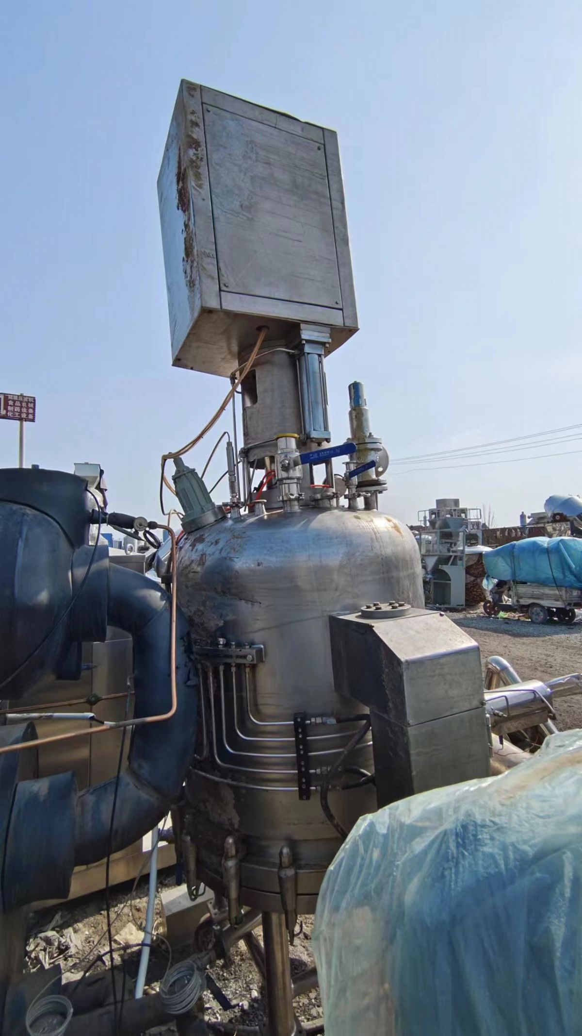 转让9成新温州亚光0.5平方多功能过滤机一台-1