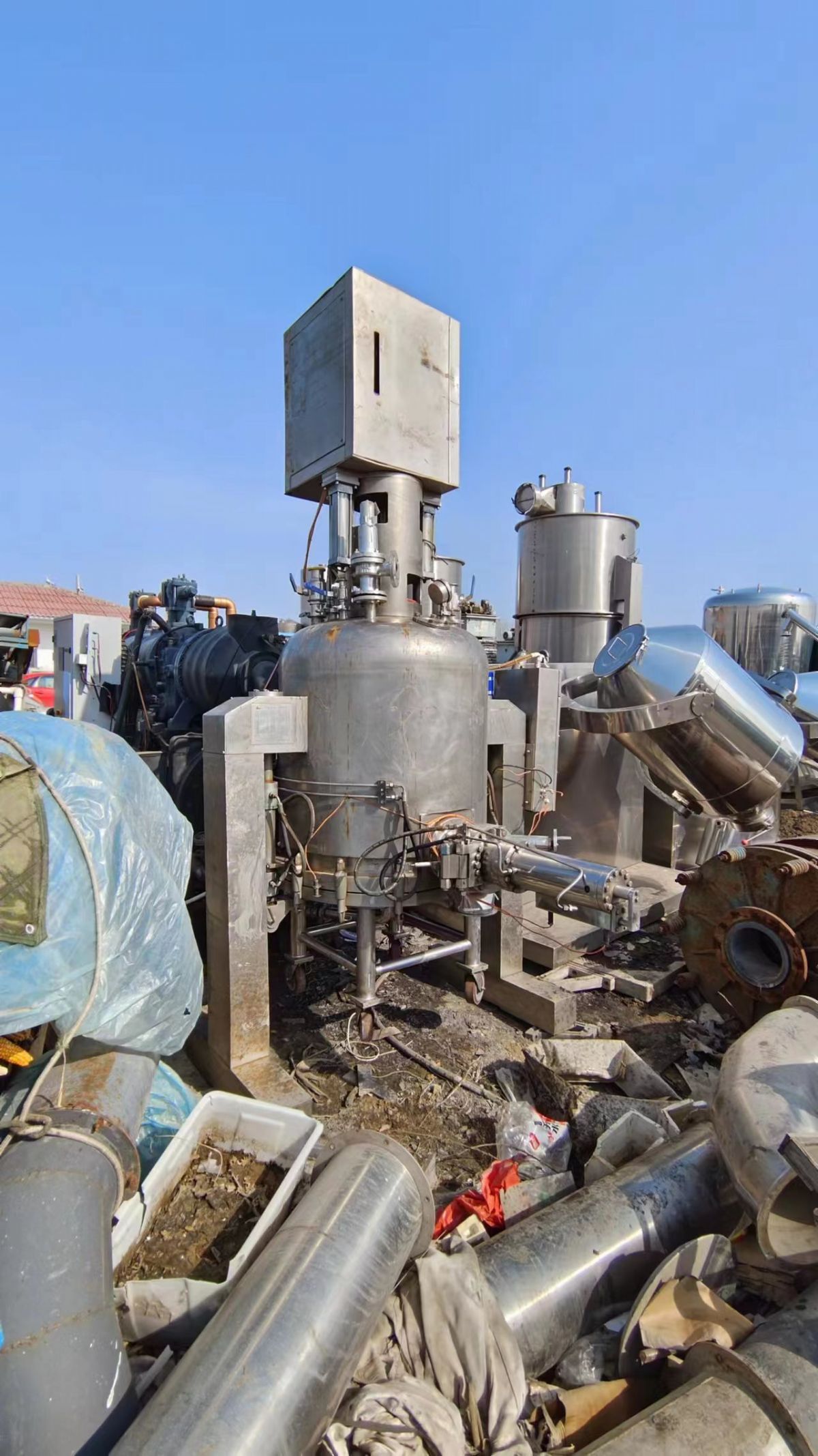 转让9成新温州亚光0.5平方多功能过滤机一台-2