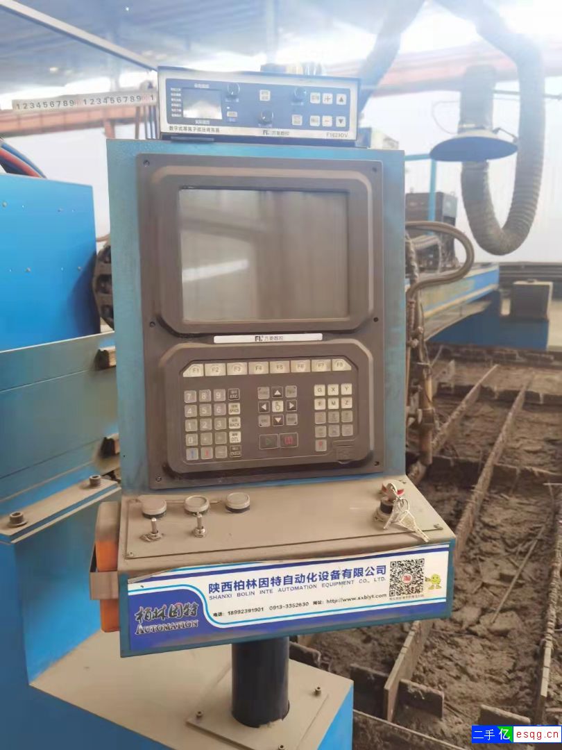 二手龙门数控等离子切割机华远300A-2