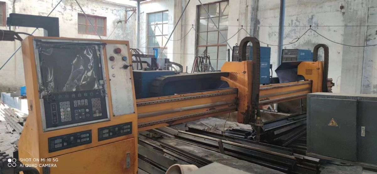 二手龙门等离子火焰切割机-1