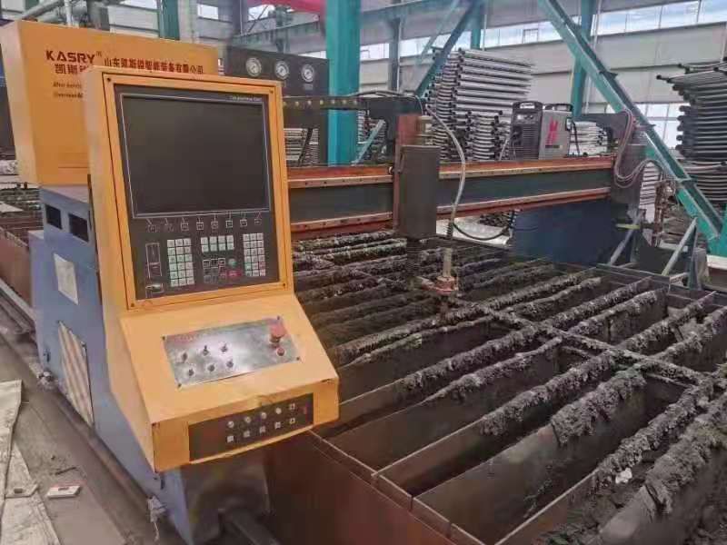 二手数控龙门等离子火焰切割机海宝105A等离子-2