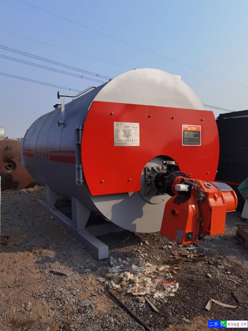 4吨燃气蒸汽锅炉，成色好，价格低同行可接-1