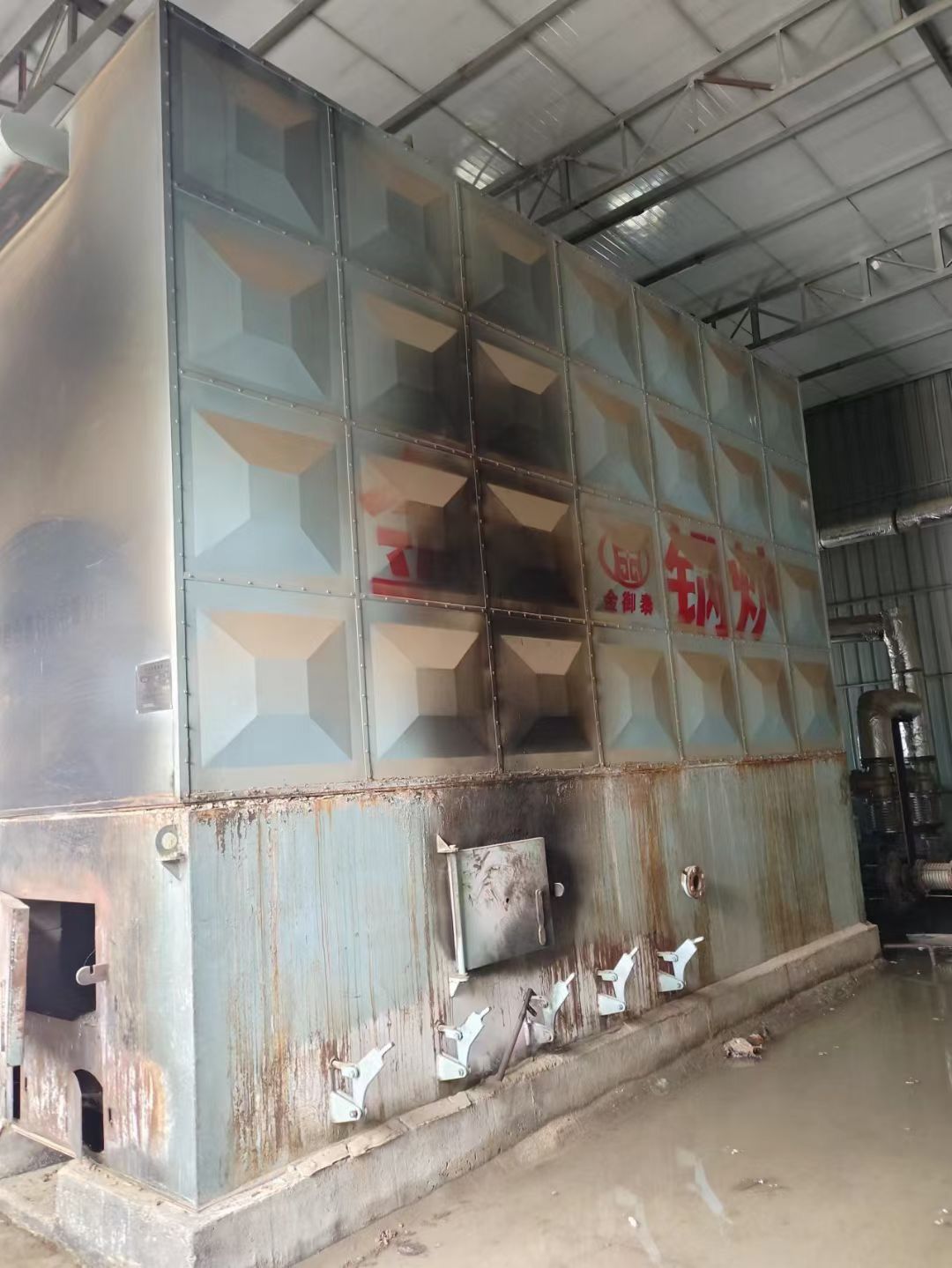 300万大卡手烧生物质导热油锅炉-1