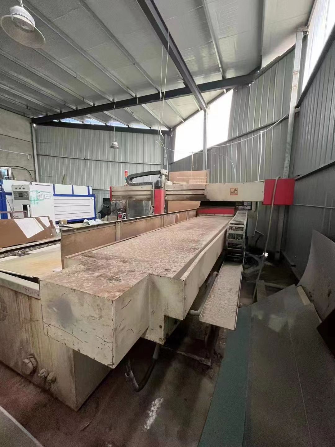 转让大地水刀,三轴水刀,二手水刀切割玻璃,金属,陶-2