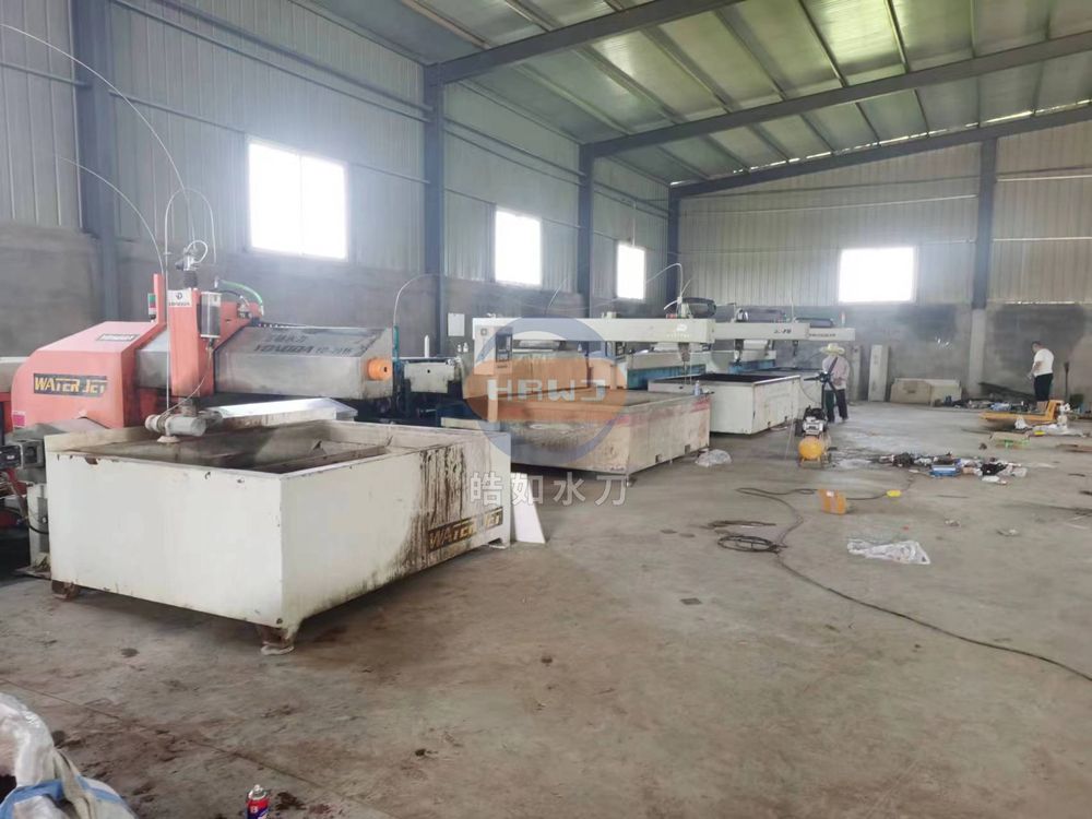 低价转让大地二手水刀，永达二手水刀，可现场试切割，-2