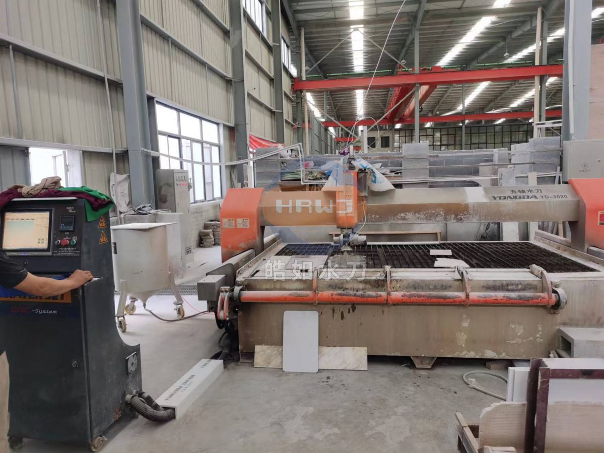 二手永达五轴水刀转让，岩板切割，精度高，包安装调试-2