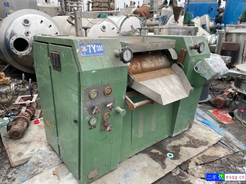 常州自力260液压三棍研磨机-1