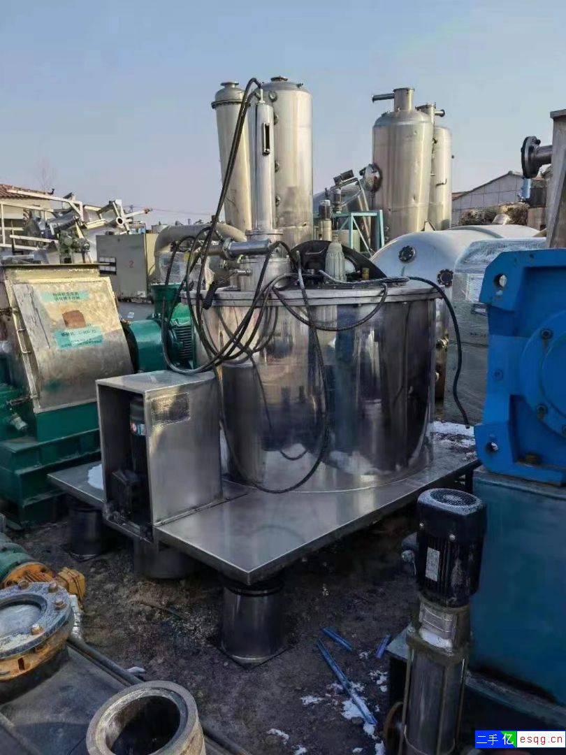 华大牌1250钛材平板刮刀自动卸料离心机两台现货出-2