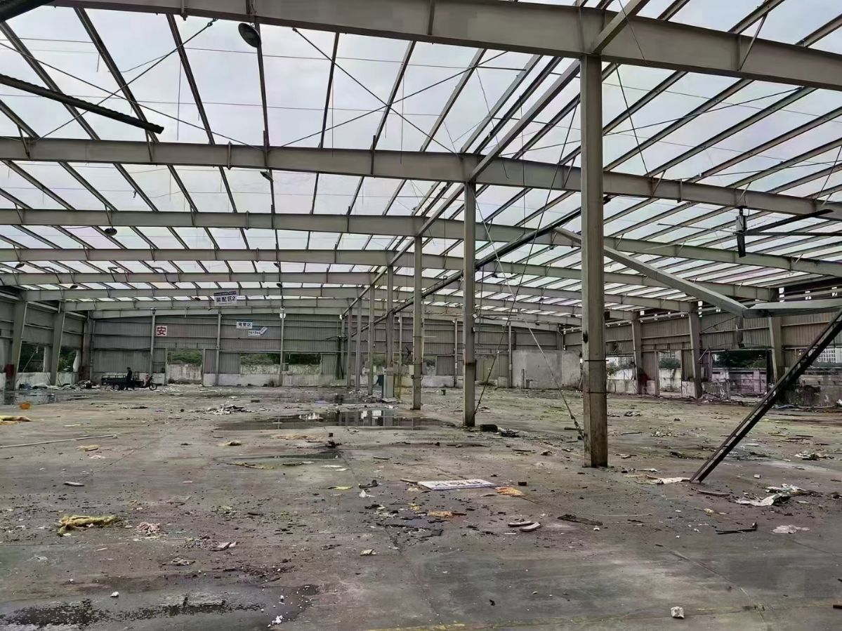宽48.5米*长152.5米*高7.5米二手钢结构-1